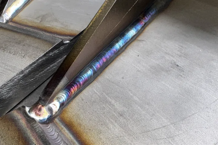 Precision welds on steel assemblies produced by AMG SA